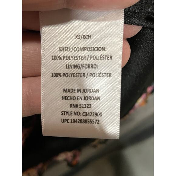 Vince Camuto Dress Woman’s Sz XS Multicolor Floral Lightweight Three Tier Mini - Picture 5 of 13